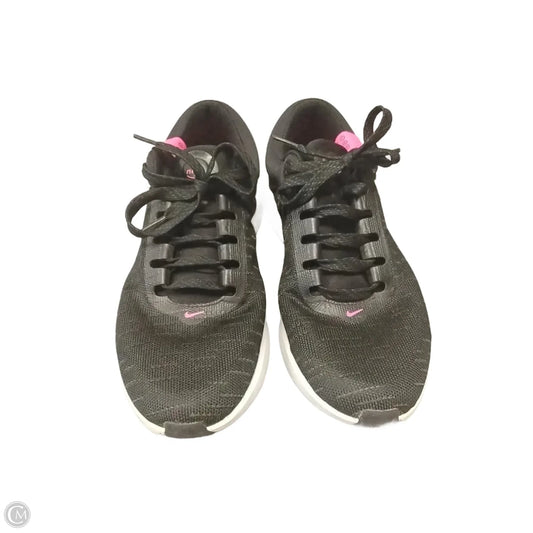 Shoes Athletic By Nike In Black & Pink, Size: 8.5