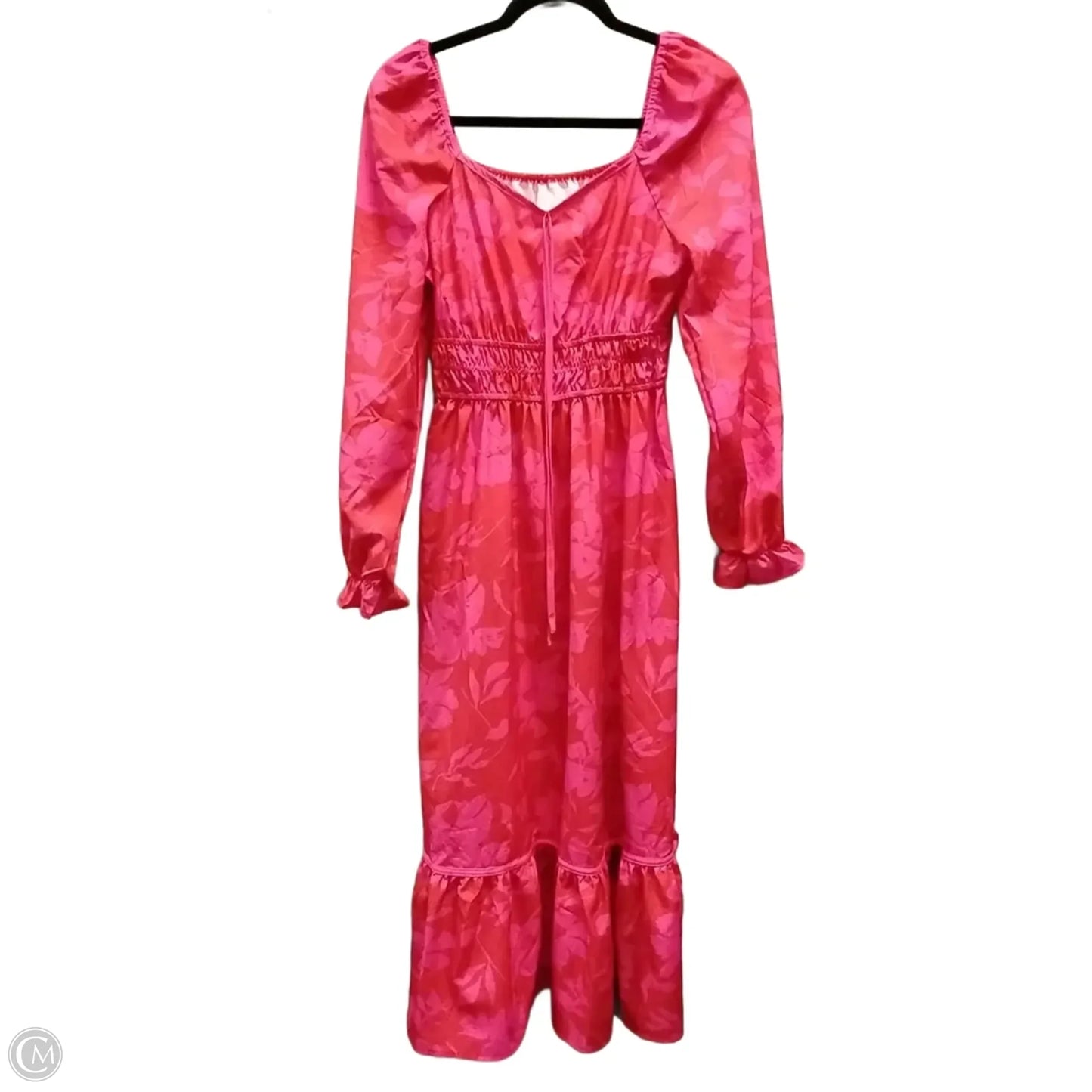Dress Casual Maxi By Zaful In Pink & Red, Size: S