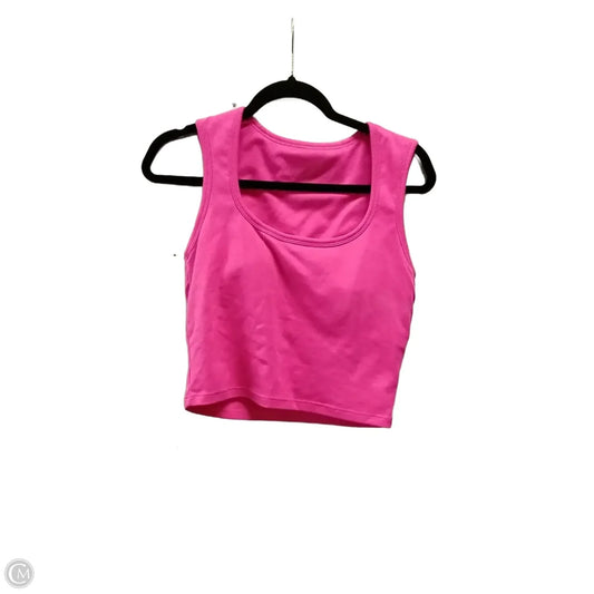 Athletic Tank Top By Clothes Mentor In Pink, Size: M