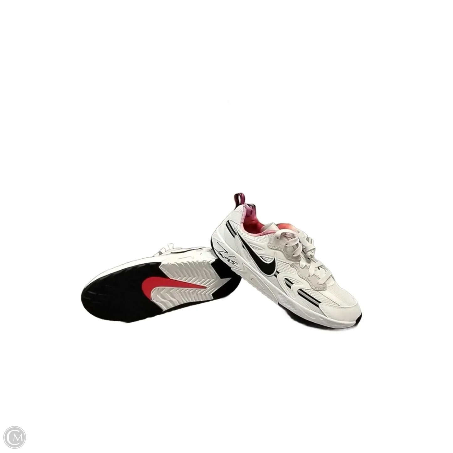 Shoes Athletic By Nike In White, Size: 12