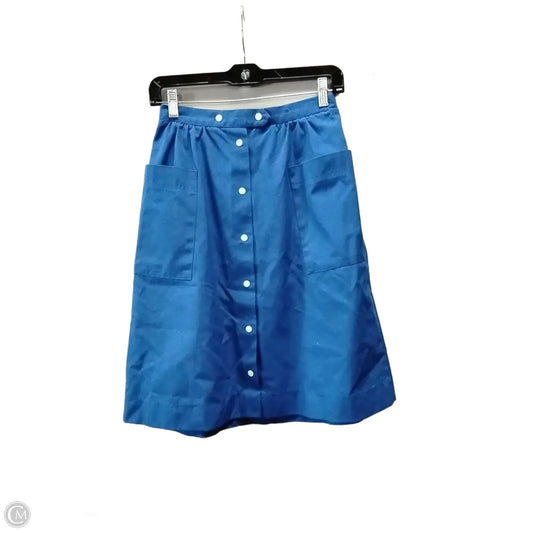 Skirt Midi By Koret In Blue, Size: 10