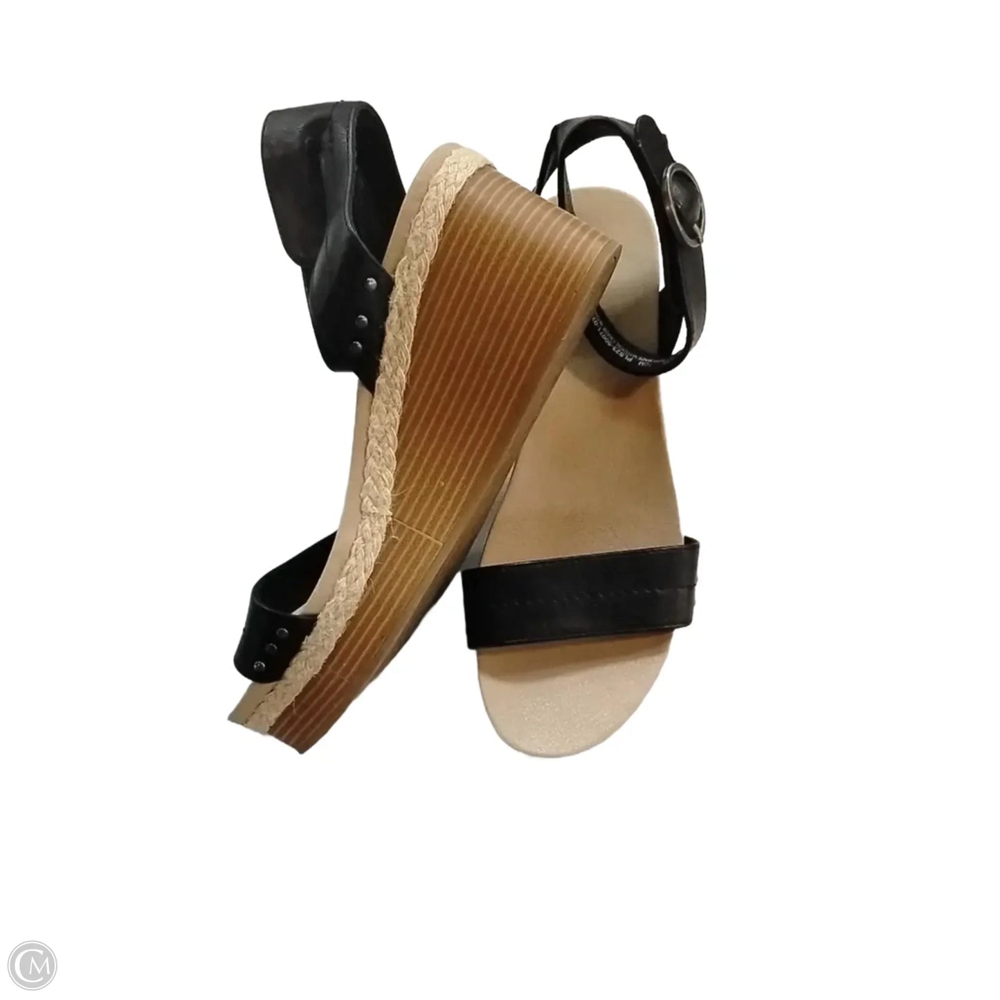 Shoes Heels Wedge By Frye And Co In Black, Size: 10