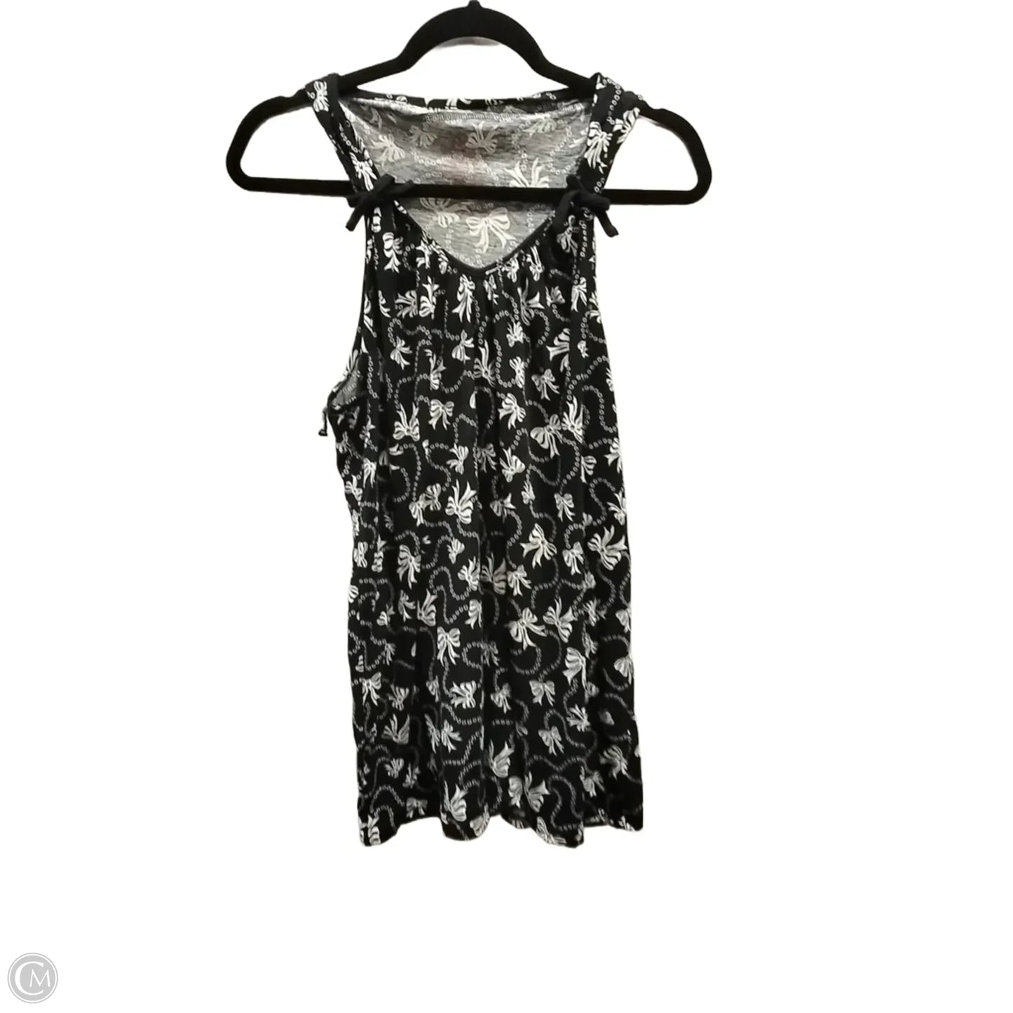 Tank Top By Clothes Mentor In Black, Size: L