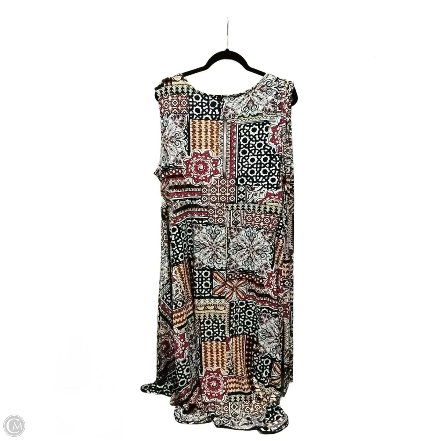 Dress Casual Maxi By Cj Banks In Geometric Pattern, Size: 1x