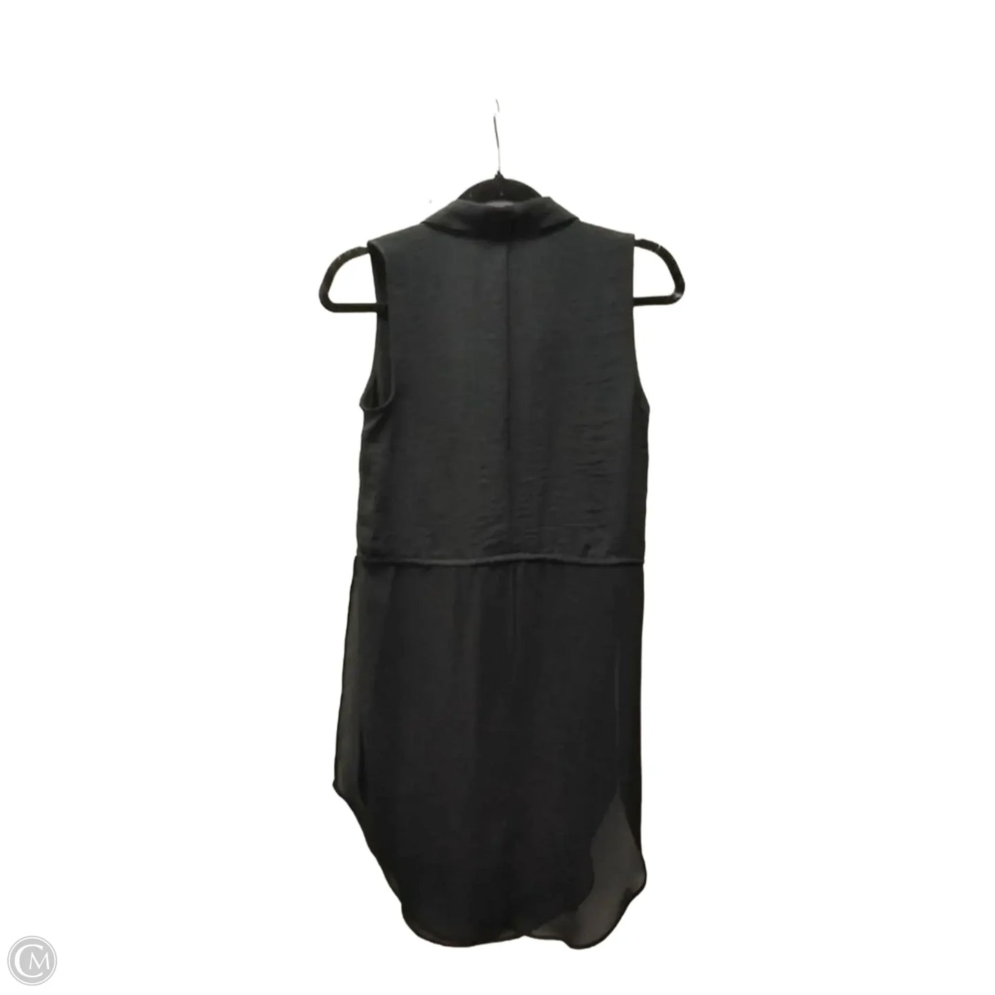 Blouse Sleeveless By Bcbg In Black, Size: Xxs