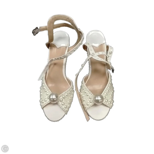 Shoes Heels Stiletto By Clothes Mentor In White, Size: 6.5