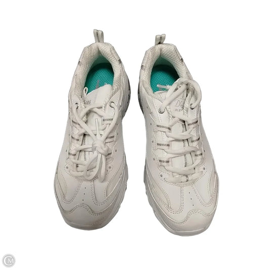 Shoes Sneakers By Skechers In White, Size: 8