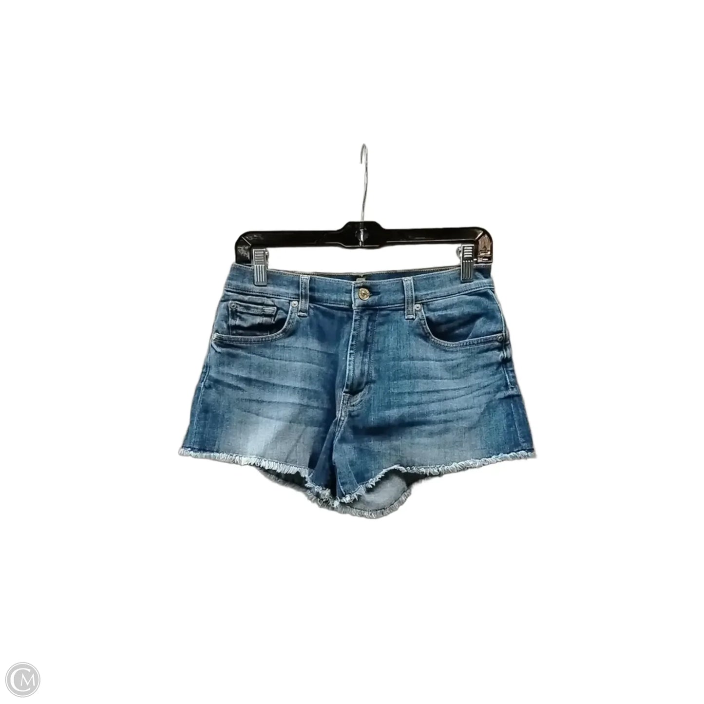 Shorts By Seven 7 In Blue Denim, Size: 4