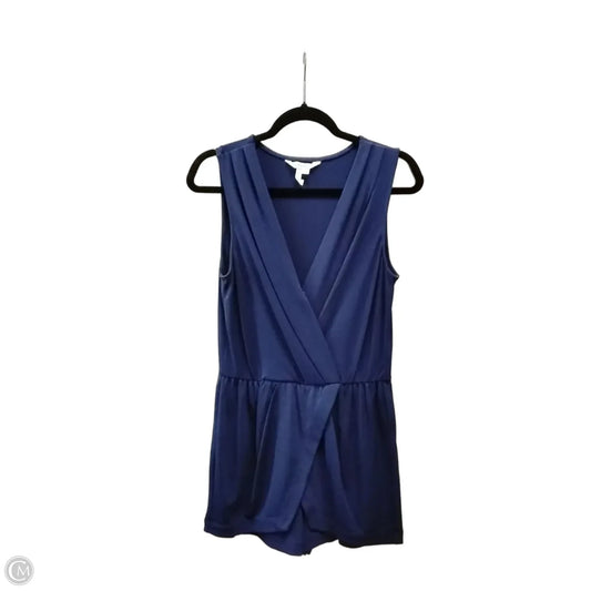 Romper By Bcbg In Blue, Size: S