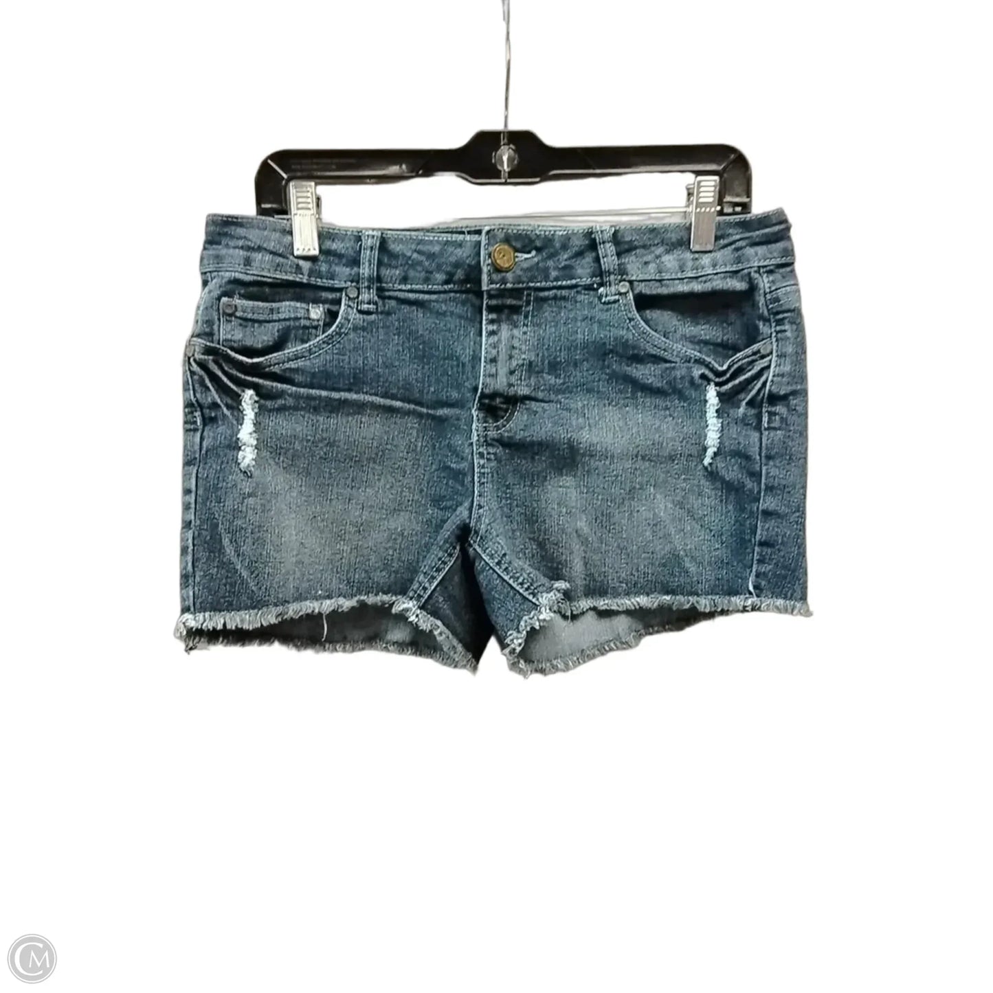 Shorts By Clothes Mentor In Blue Denim, Size: 12