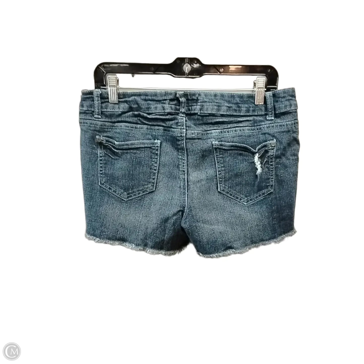 Shorts By Clothes Mentor In Blue Denim, Size: 12