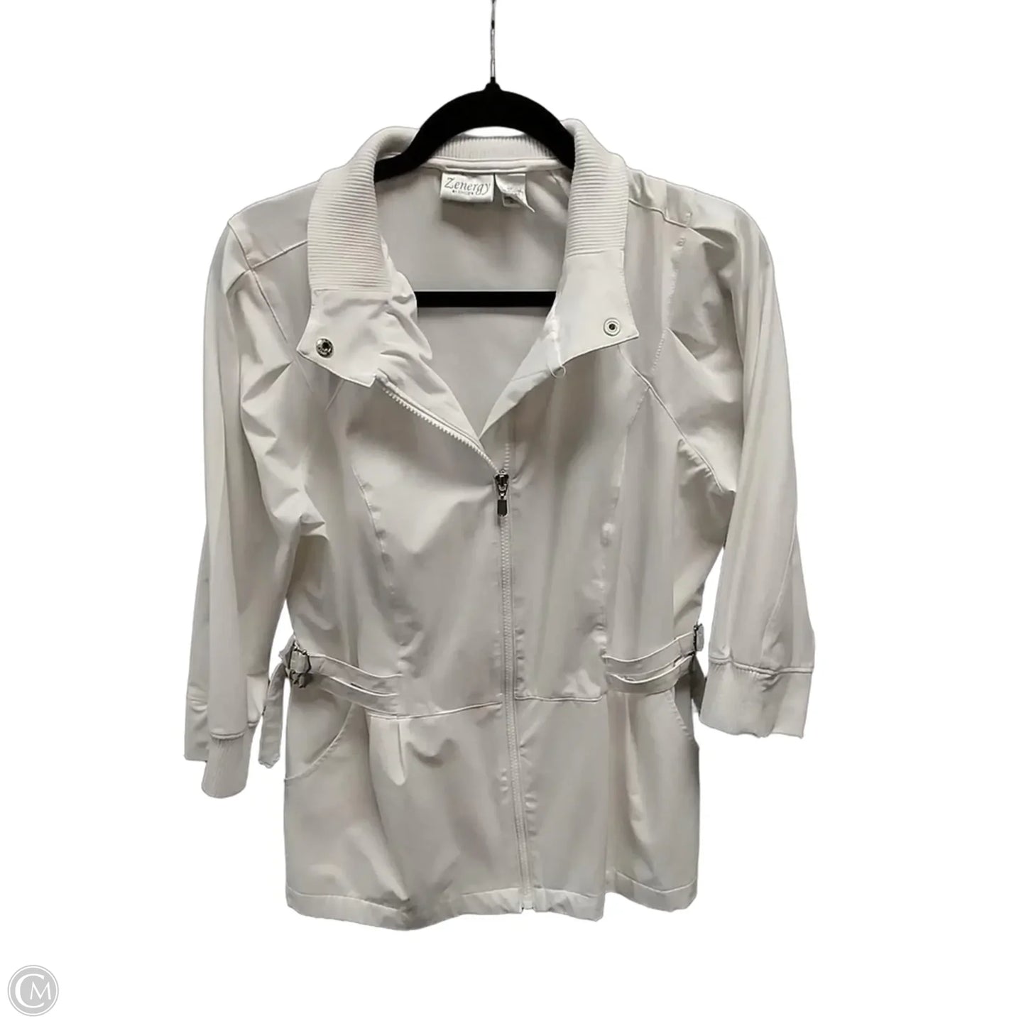 Jacket Other By Chicos In White, Size: M