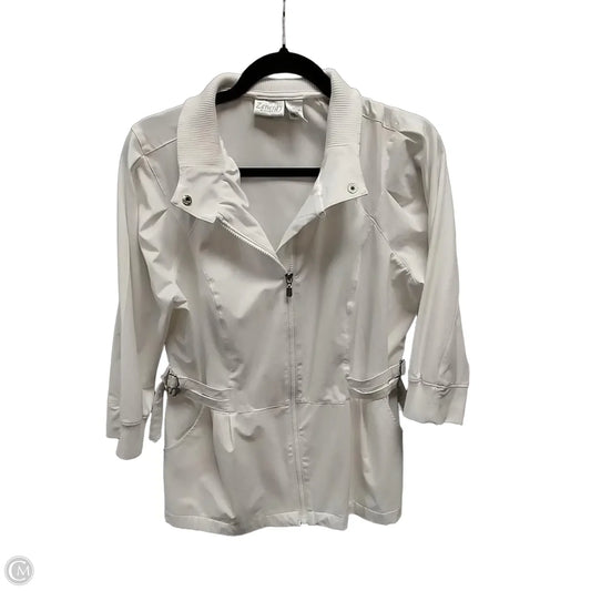 Jacket Other By Chicos In White, Size: M