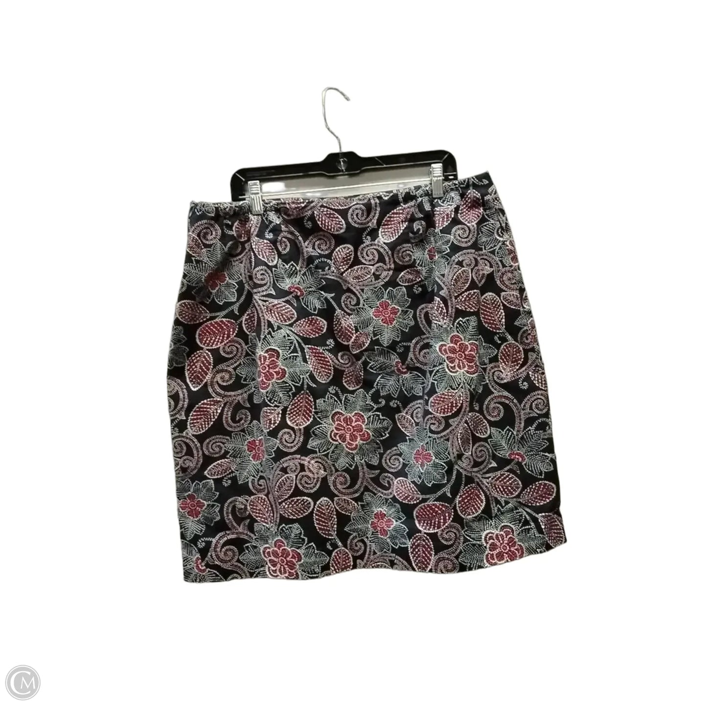 Skirt Mini & Short By Talbots In Paisley Print, Size: 16w