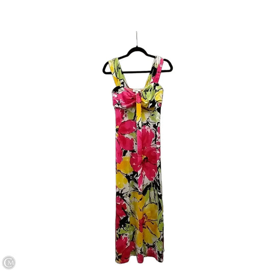 Dress Casual Maxi By Dressbarn In Floral Print, Size: 8