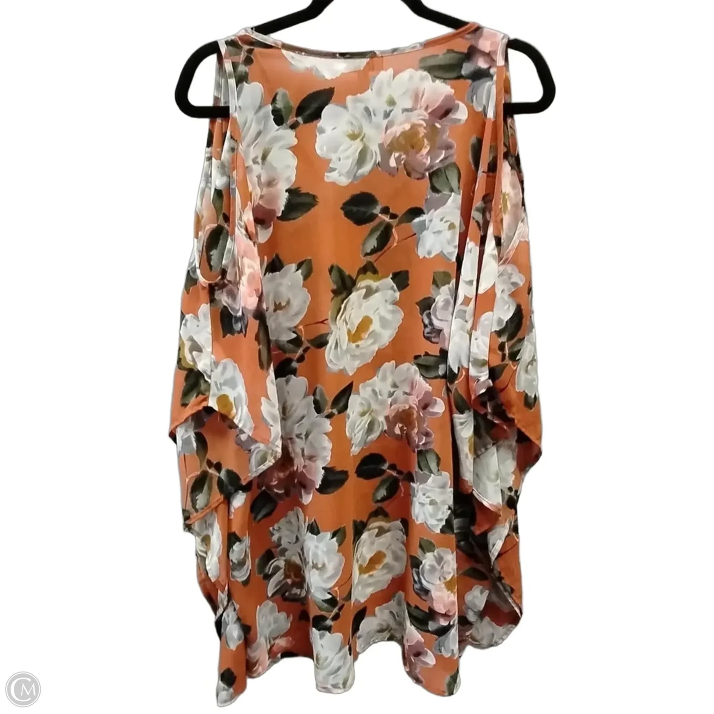 Blouse Long Sleeve By Umgee In Floral Print, Size: Xl