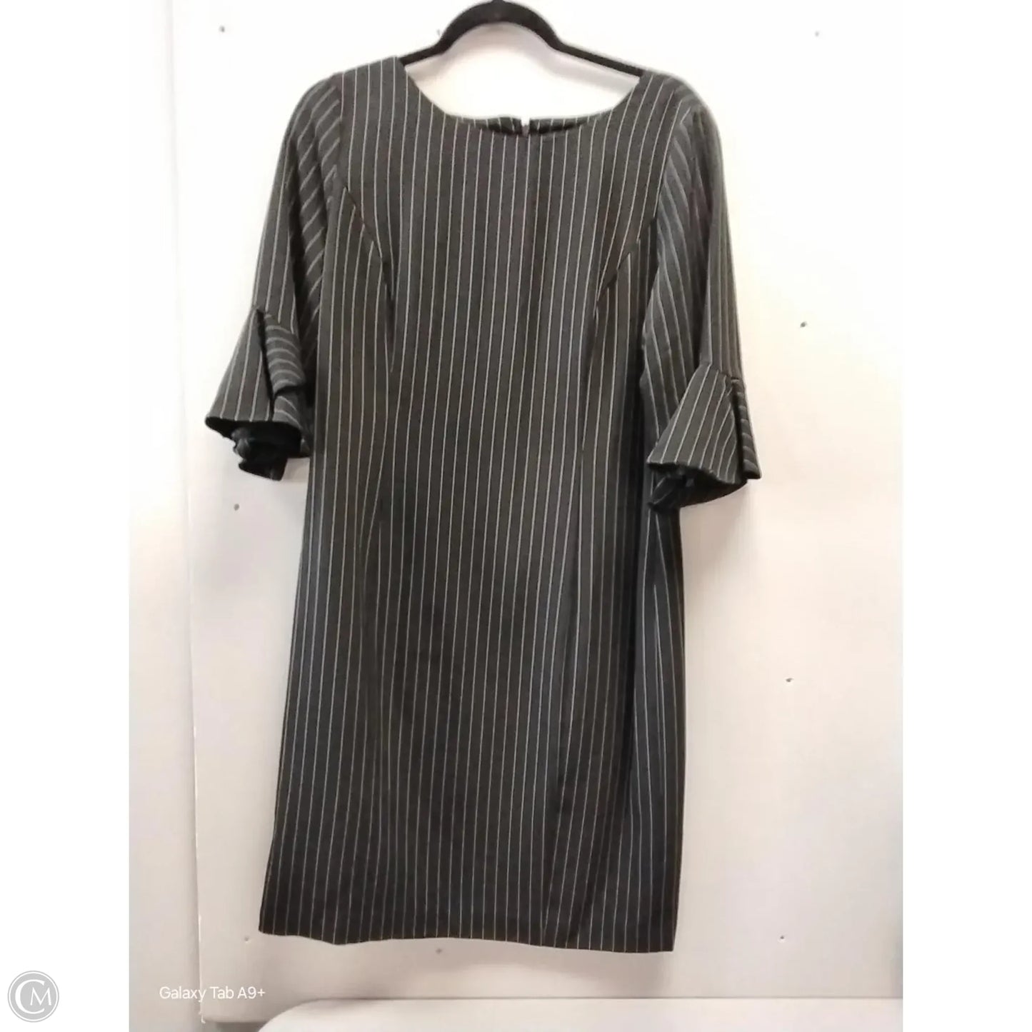 Dress Casual Midi By Dkny In Black, Size: 12