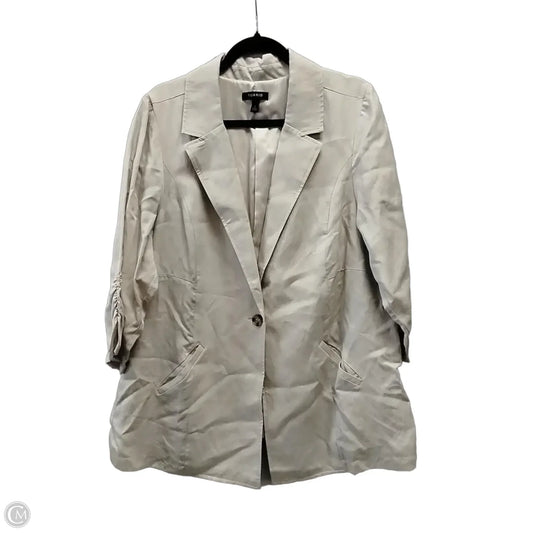 Blazer By Torrid In Beige, Size: 1x