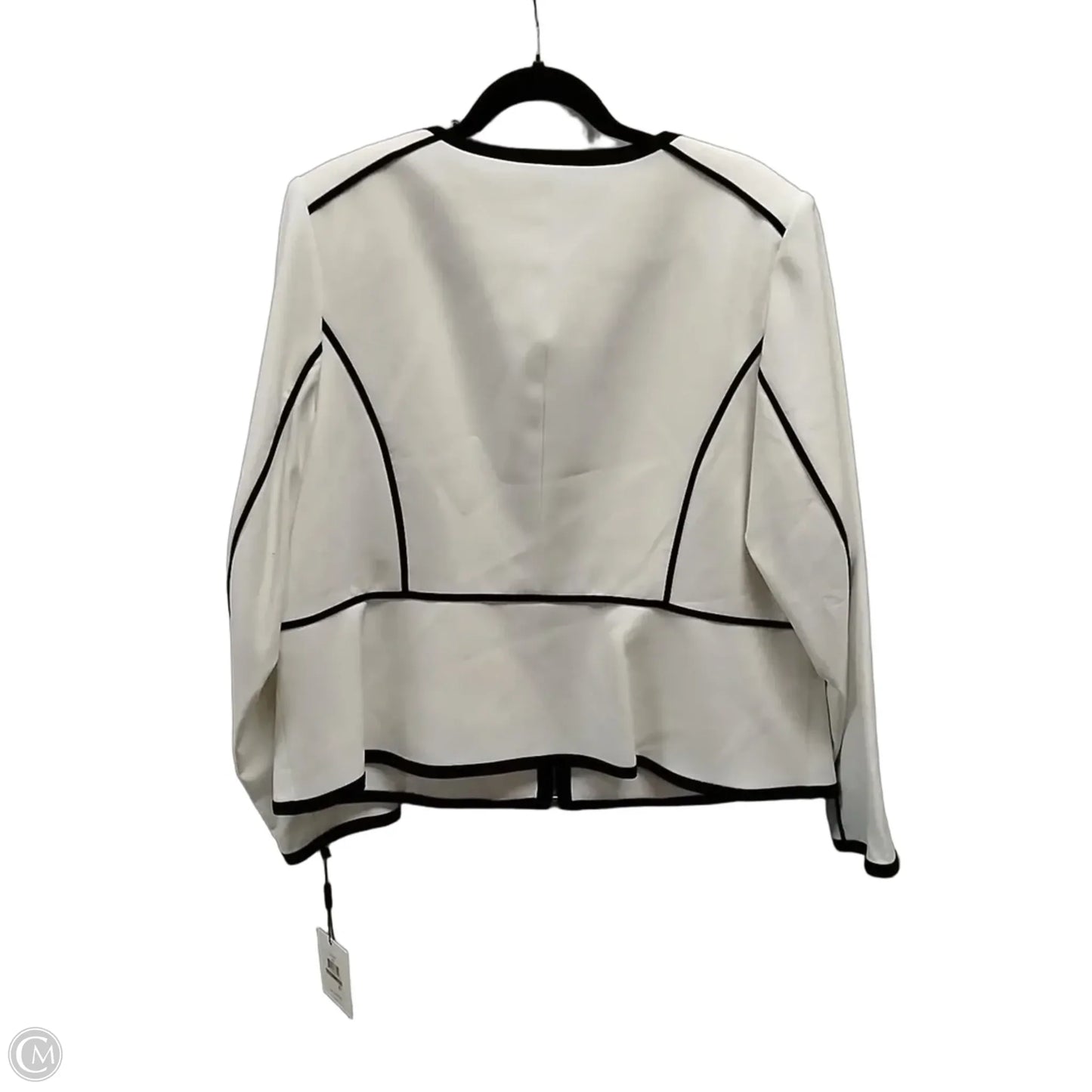 Blazer By Calvin Klein In White, Size: 16