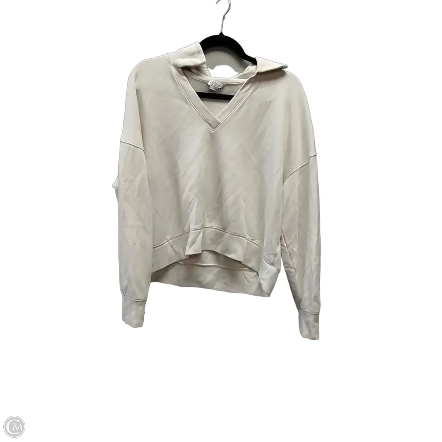 Athletic Jacket By Danskin In White, Size: Xl