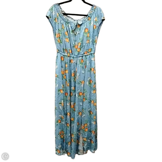 Dress Casual Maxi By Torrid In Blue, Size: M