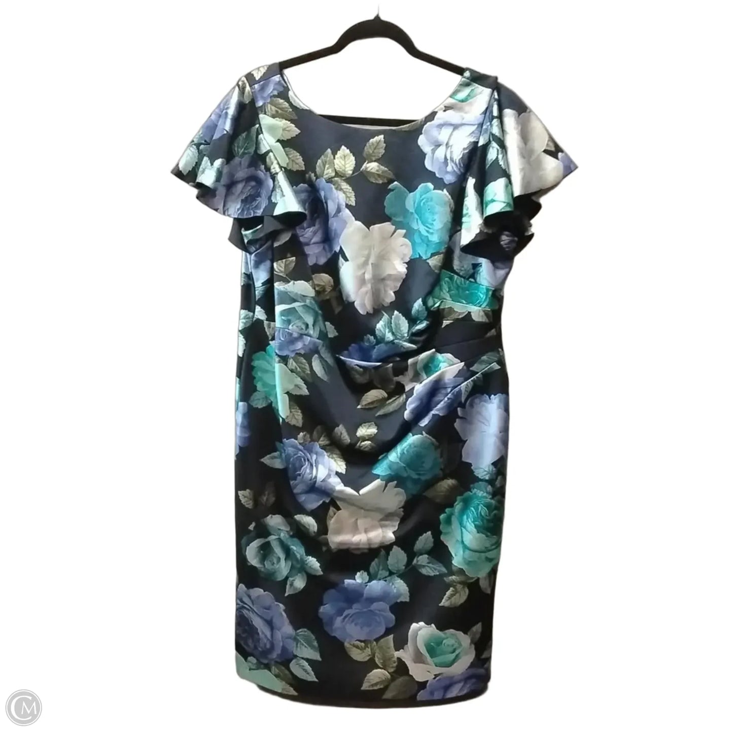 Dress Party Midi By Jessica Howard In Blue, Size: 16