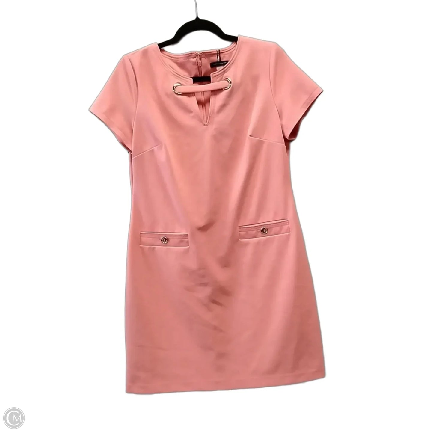Dress Casual Short By Cece In Pink, Size: L