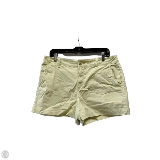 Shorts By Loft In Yellow, Size: 10