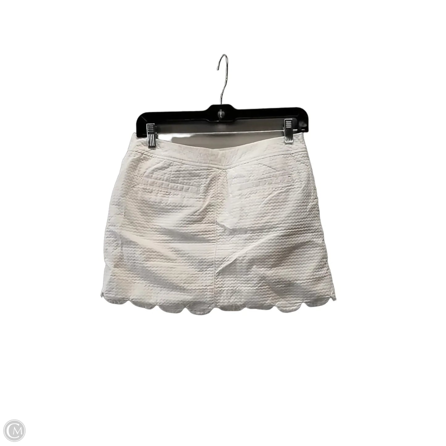 Skort Designer By Lilly Pulitzer In White, Size: 0