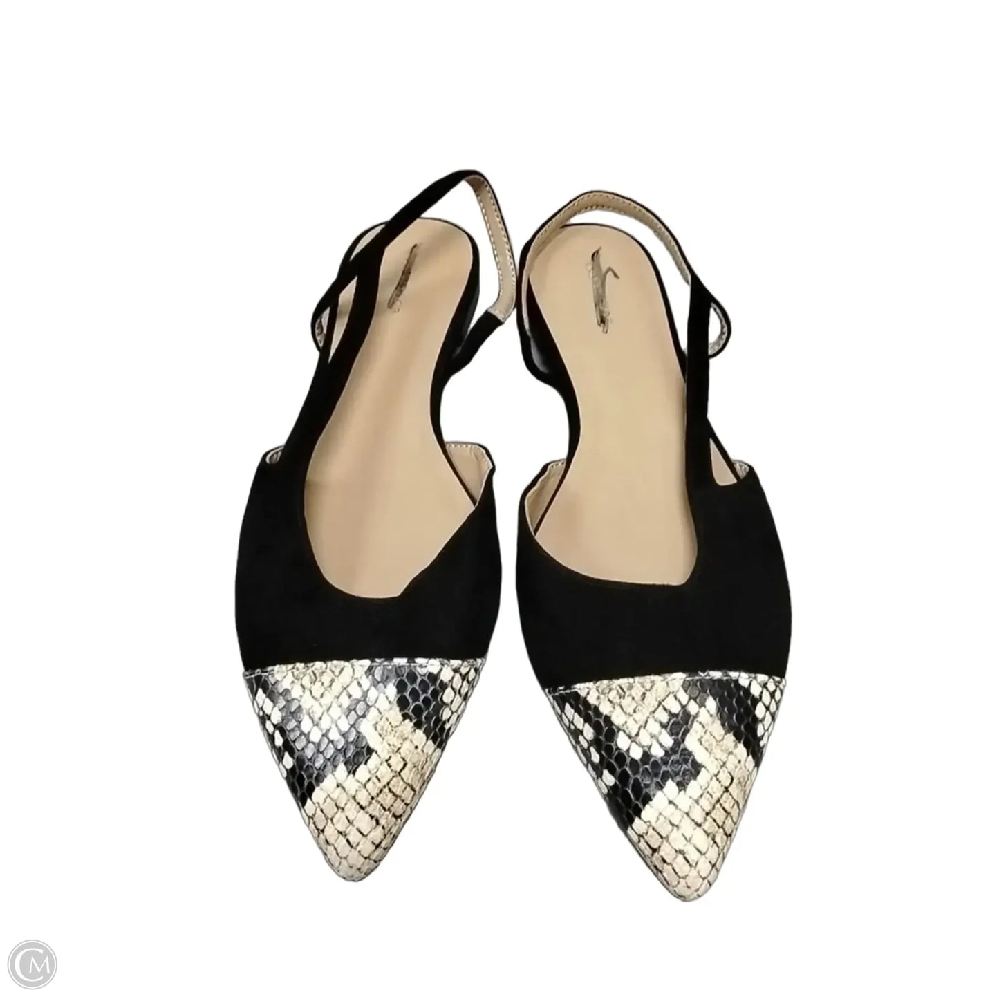 Shoes Flats By Ann Taylor In Black, Size: 8.5