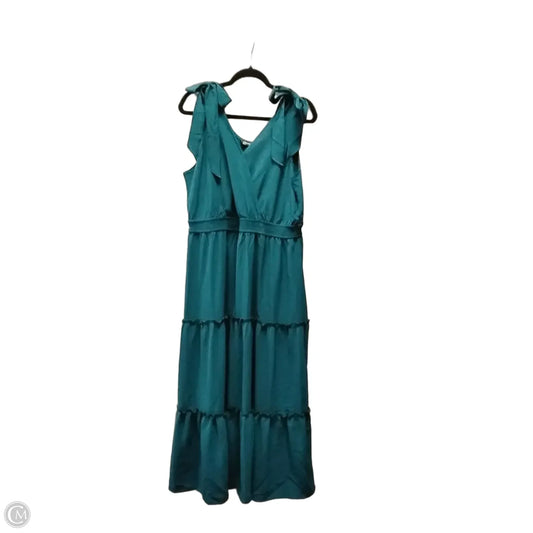 Dress Casual Maxi By Prettygarden In Green, Size: Xl
