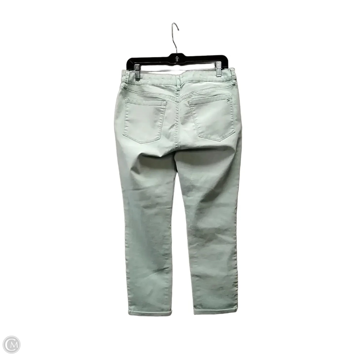 Jeans Cropped By Jessica Simpson In Green, Size: 12
