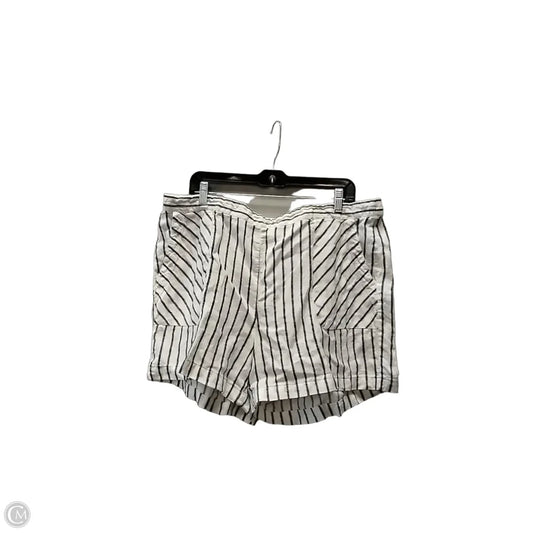 Shorts By Ellen Tracy In Striped Pattern, Size: Xl