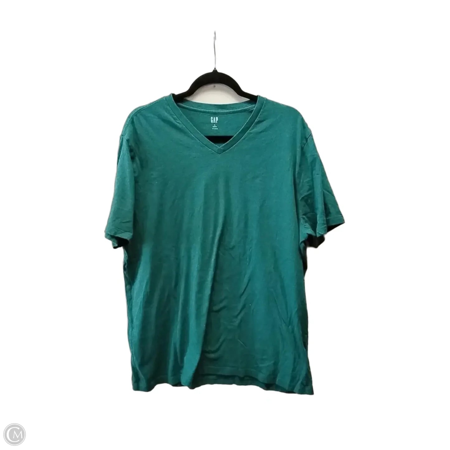 Top Short Sleeve Basic By Gap In Green, Size: Xl