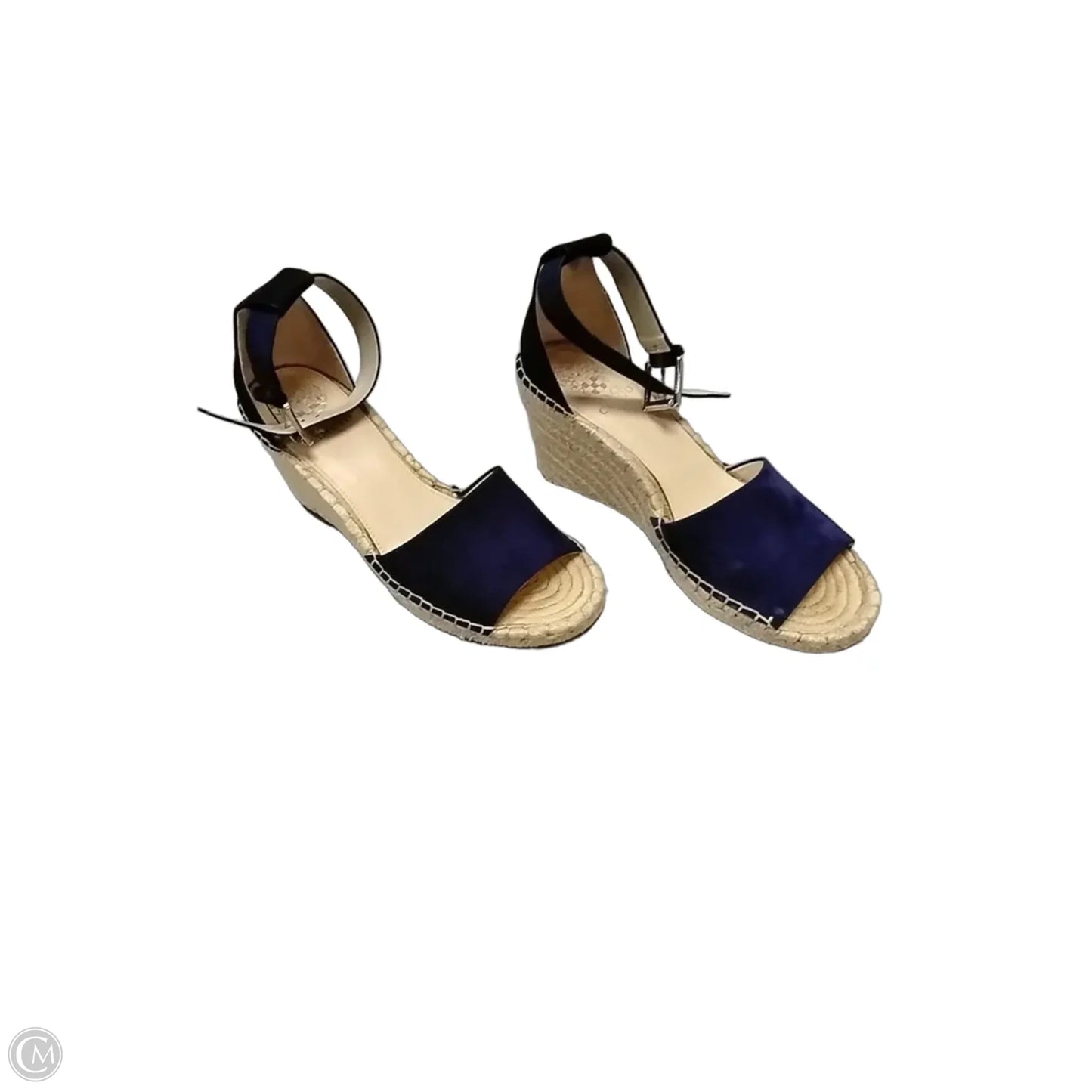 Shoes Heels Wedge By Vince Camuto In Blue, Size: 10