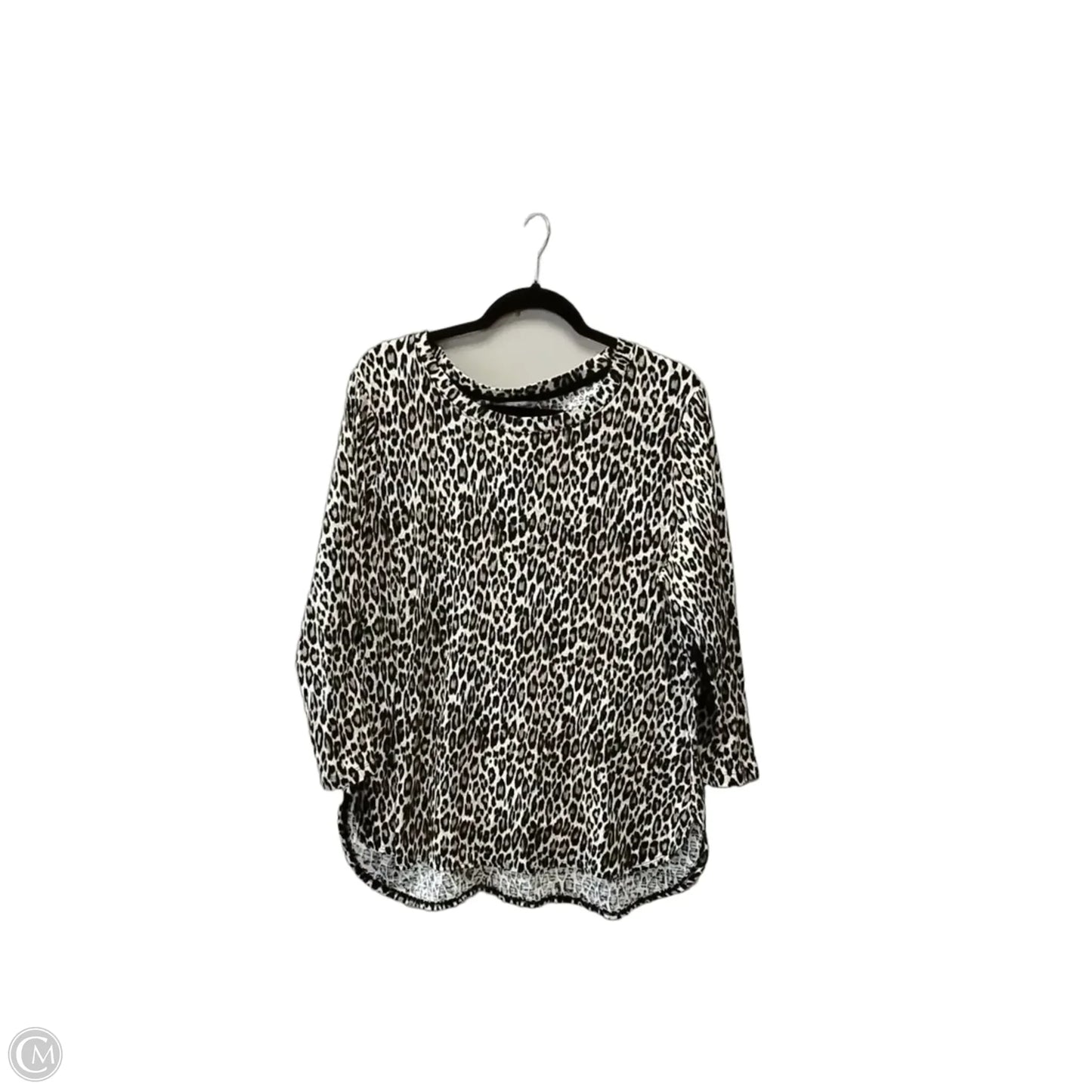 Top Long Sleeve By Tommy Bahama In Animal Print, Size: Xl