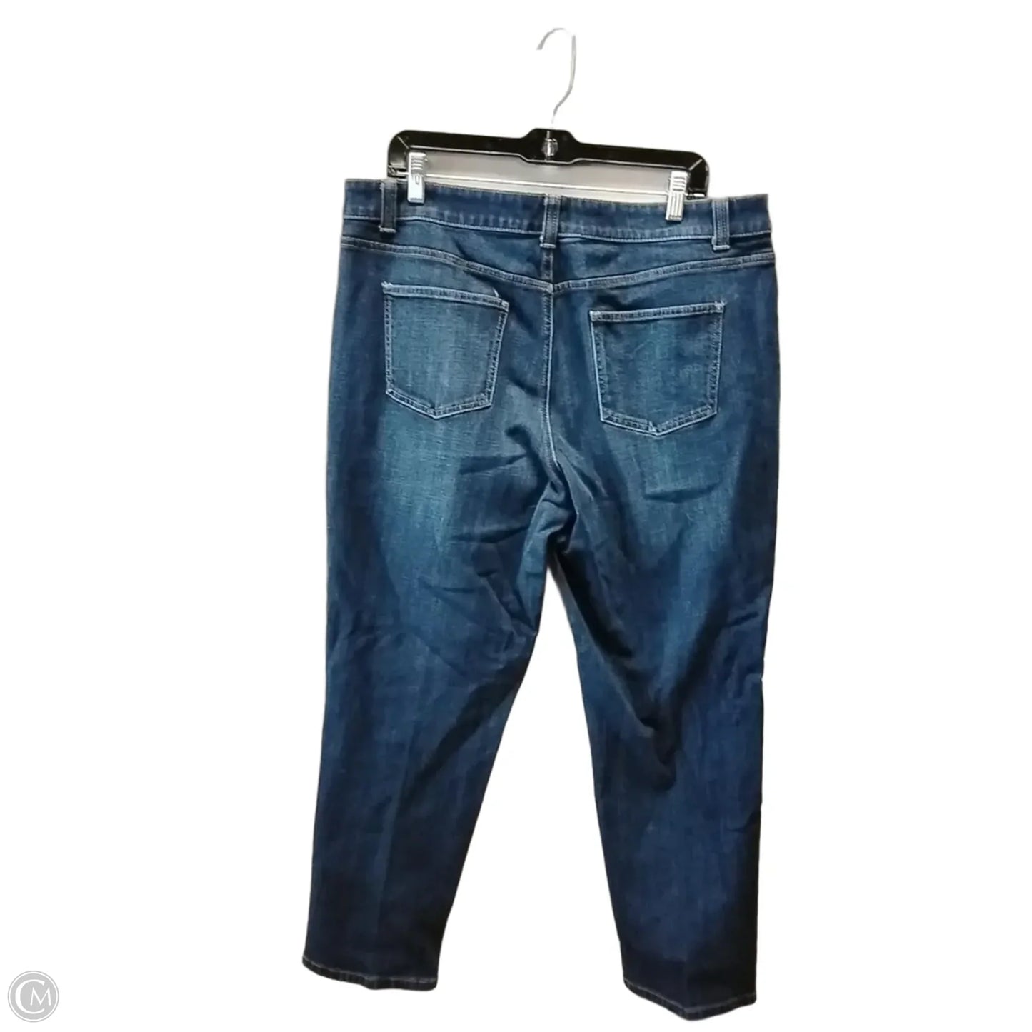 Jeans Boyfriend By Talbots In Blue Denim, Size: 16
