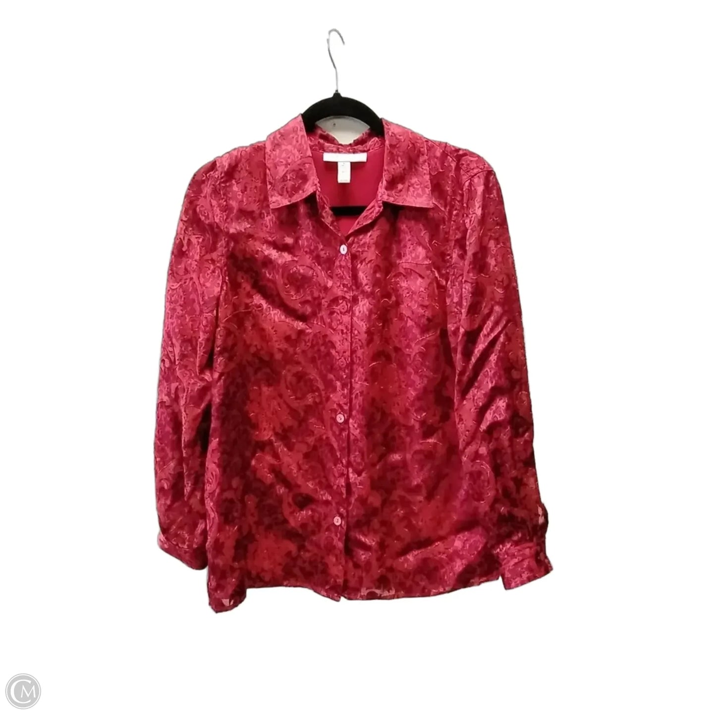 Jacket Other By Jm Collections In Red, Size: M
