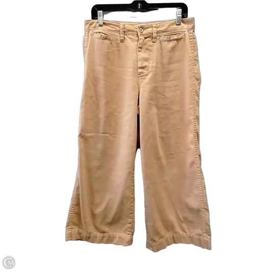 Jeans Wide Leg By Oat In Orange, Size: 6