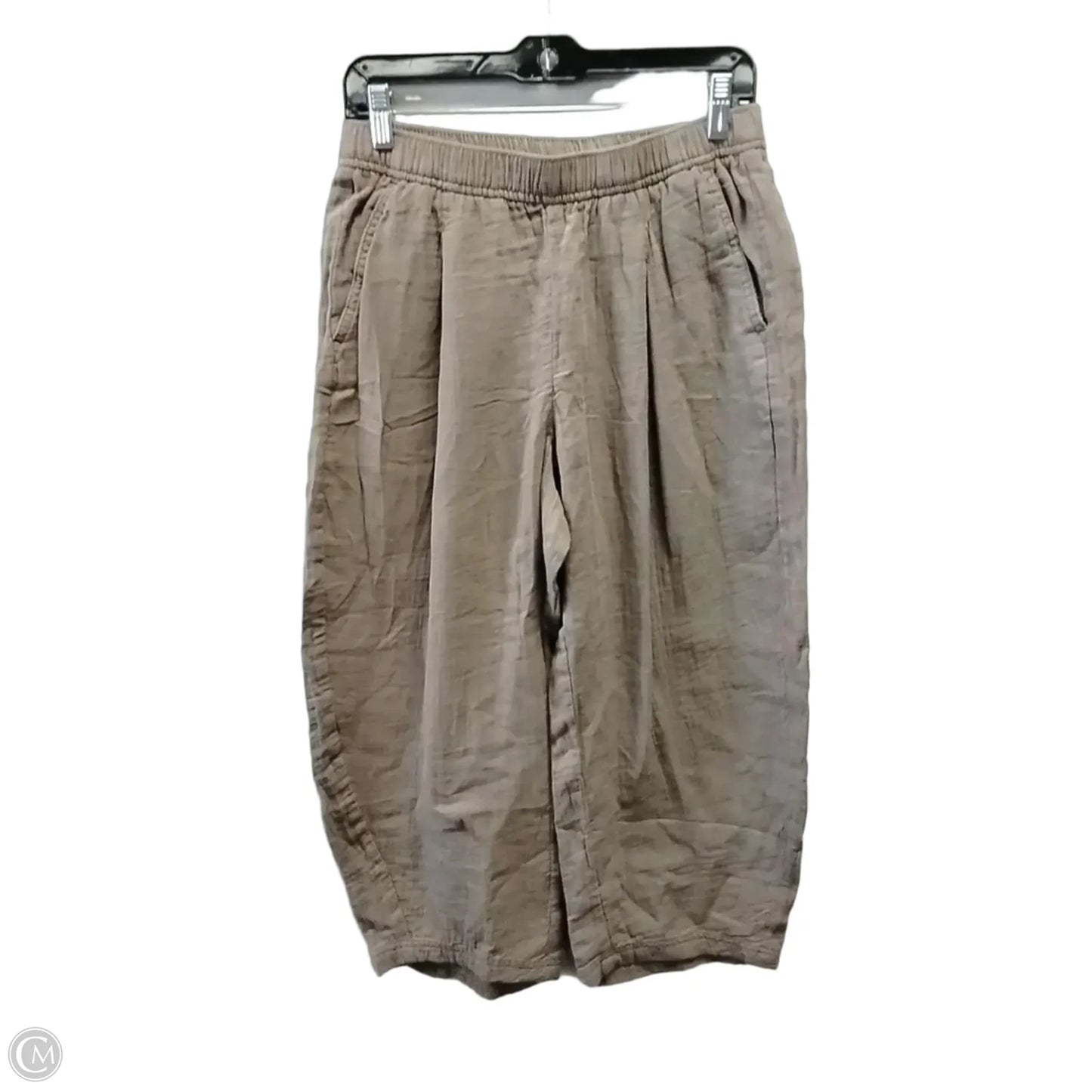 Pants Wide Leg By Gap In Brown, Size: S