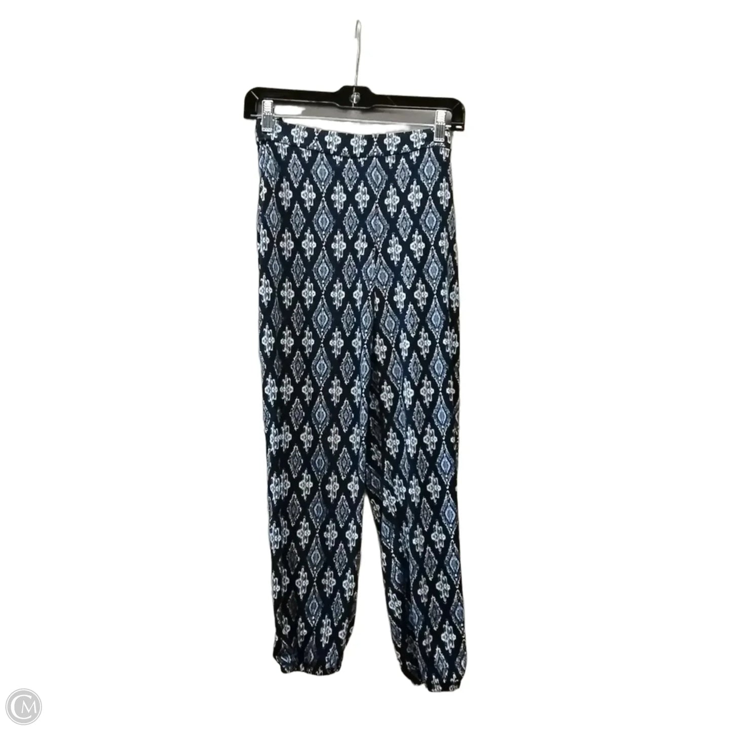 Pants Lounge By White House Black Market In Geometric Pattern, Size: M
