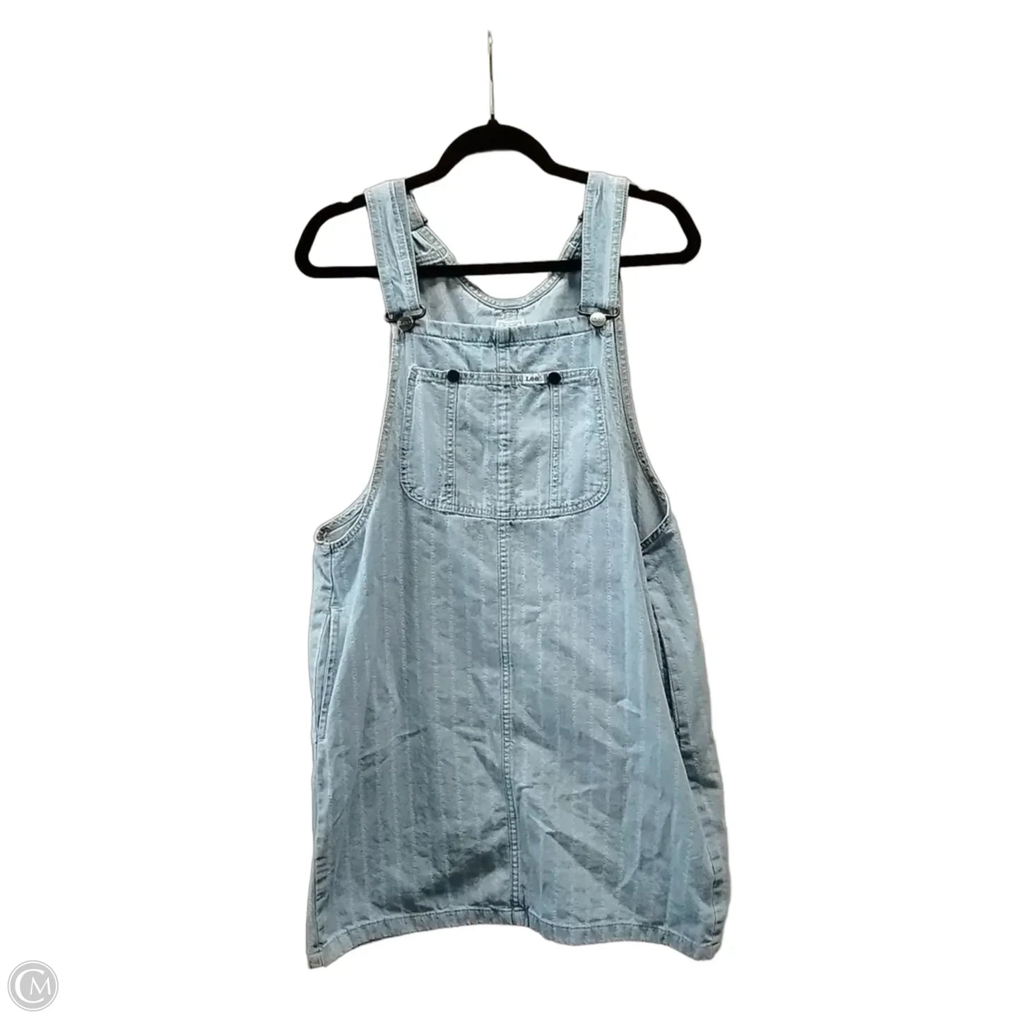 Dress Casual Short By Lee In Blue Denim, Size: M