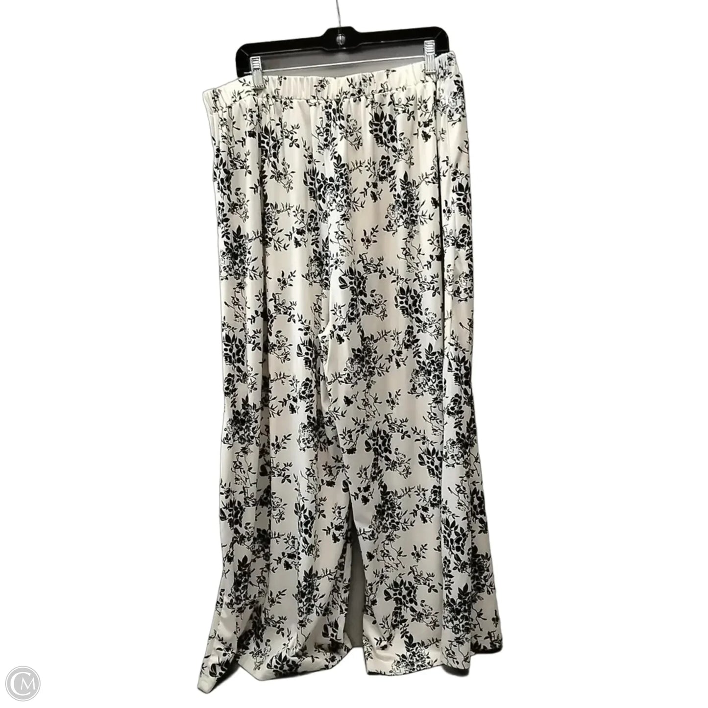 Pants Lounge By Cider In Black & White, Size: 20