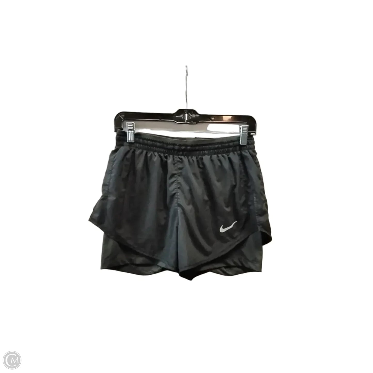 Athletic Shorts By Nike In Grey, Size: S