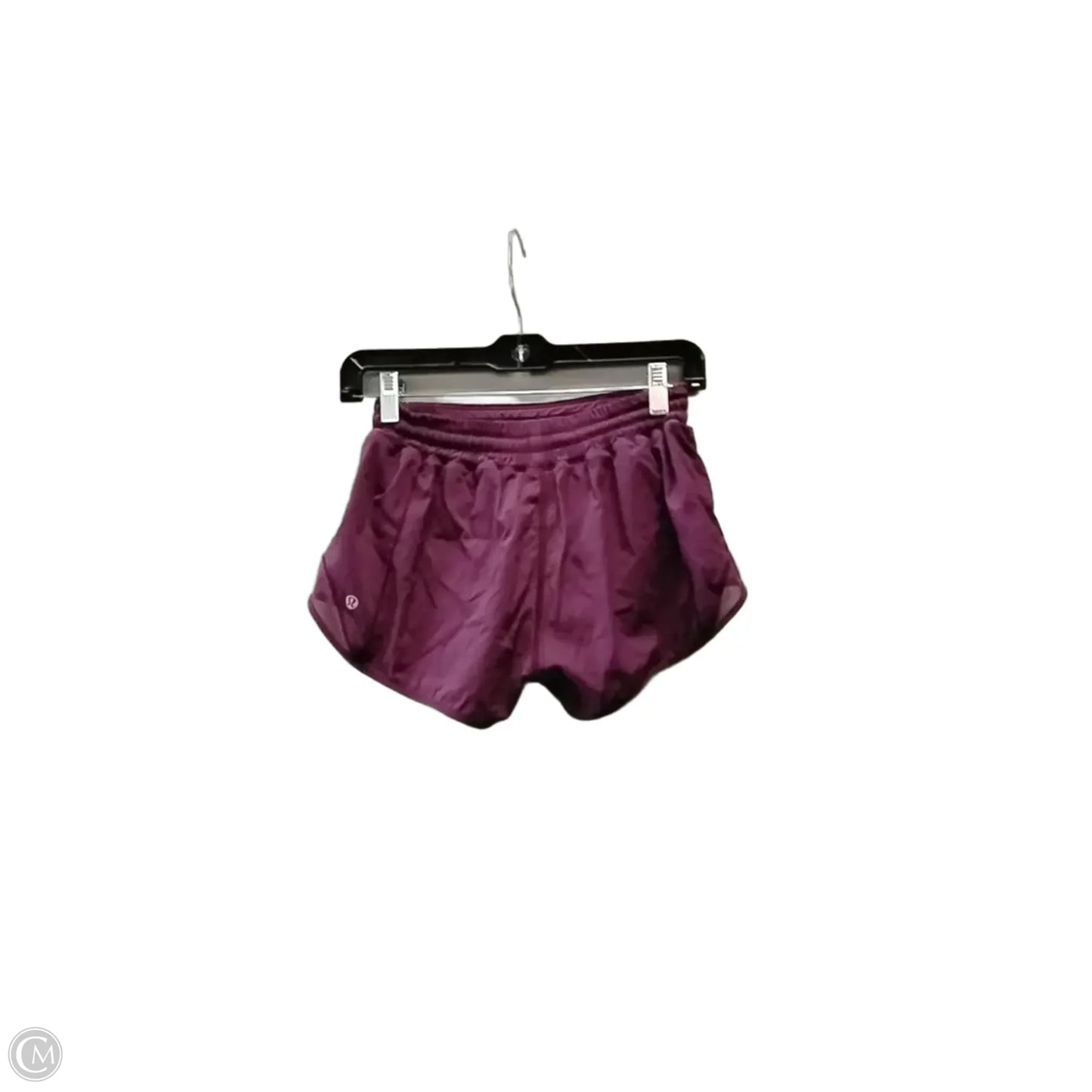 Athletic Shorts By Lululemon In Purple, Size: 4