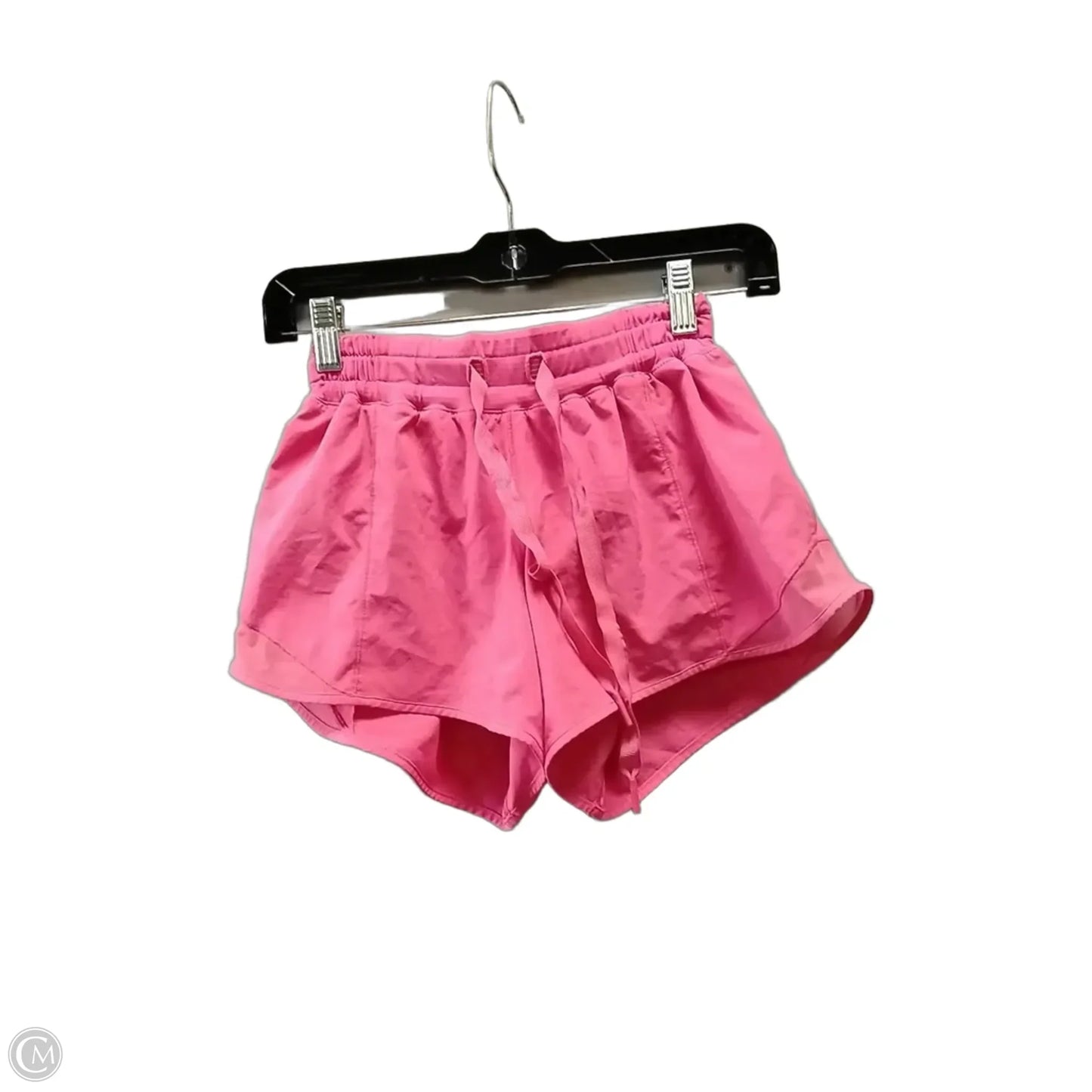Athletic Shorts By Lululemon In Pink, Size: 4