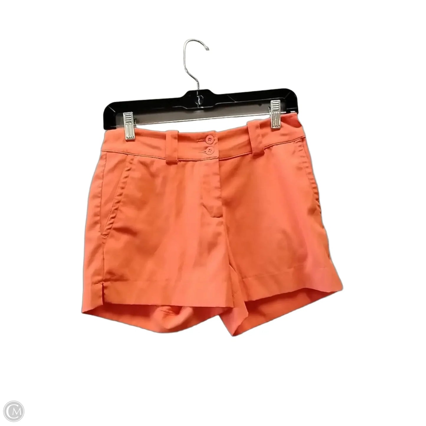 Athletic Shorts By Nike In Orange, Size: 2
