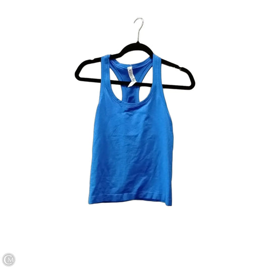 Athletic Tank Top By Lululemon In Blue, Size: 6
