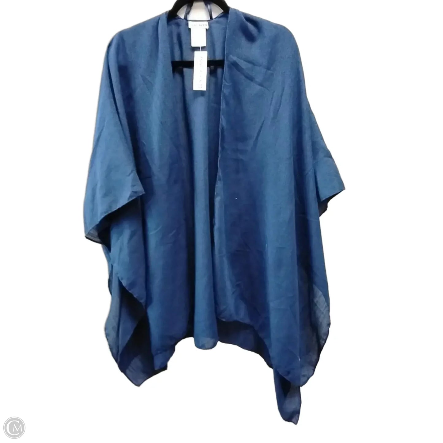 Shawl By Anne Klein In Blue, Size: Onesize