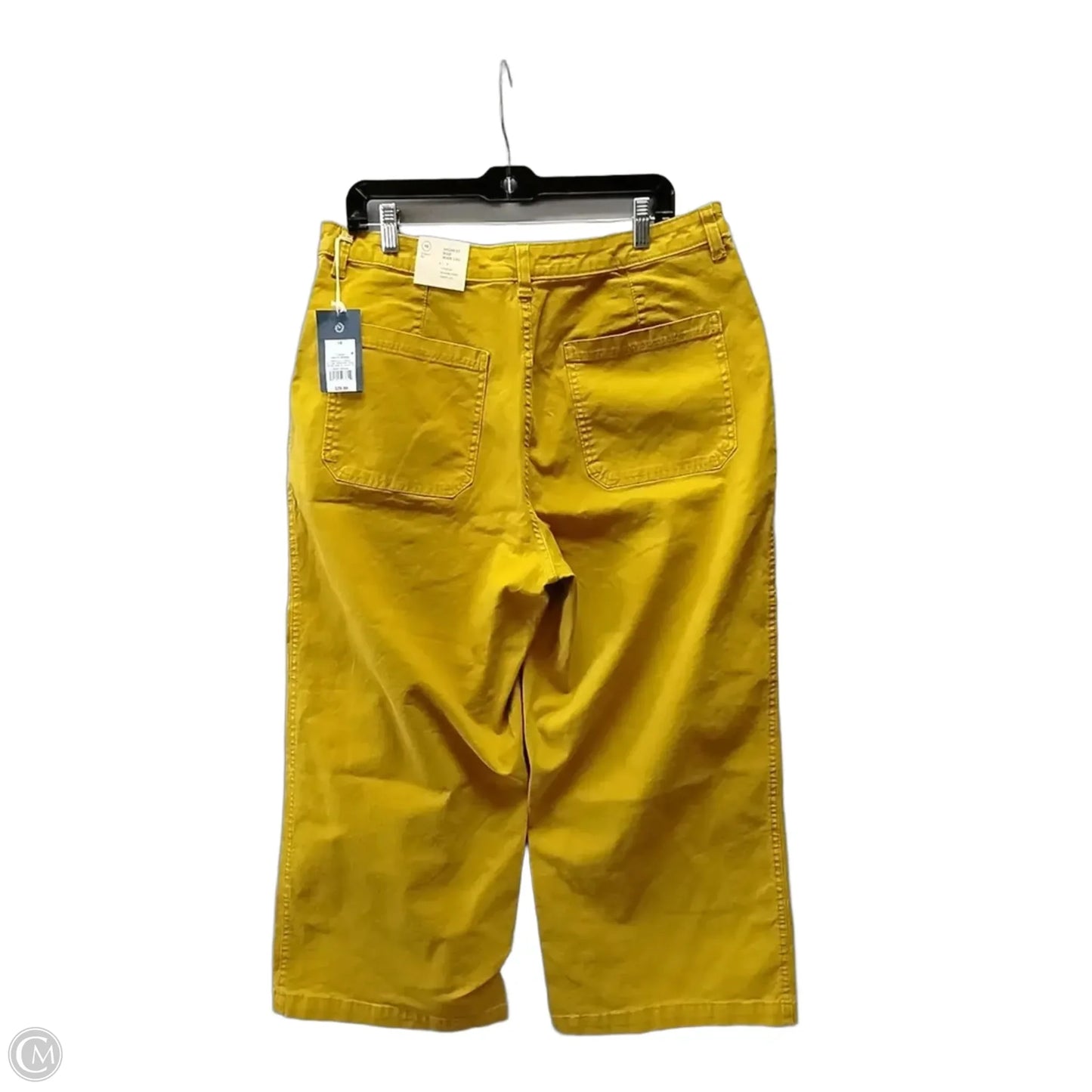 Jeans Wide Leg By Universal Thread In Yellow, Size: 16
